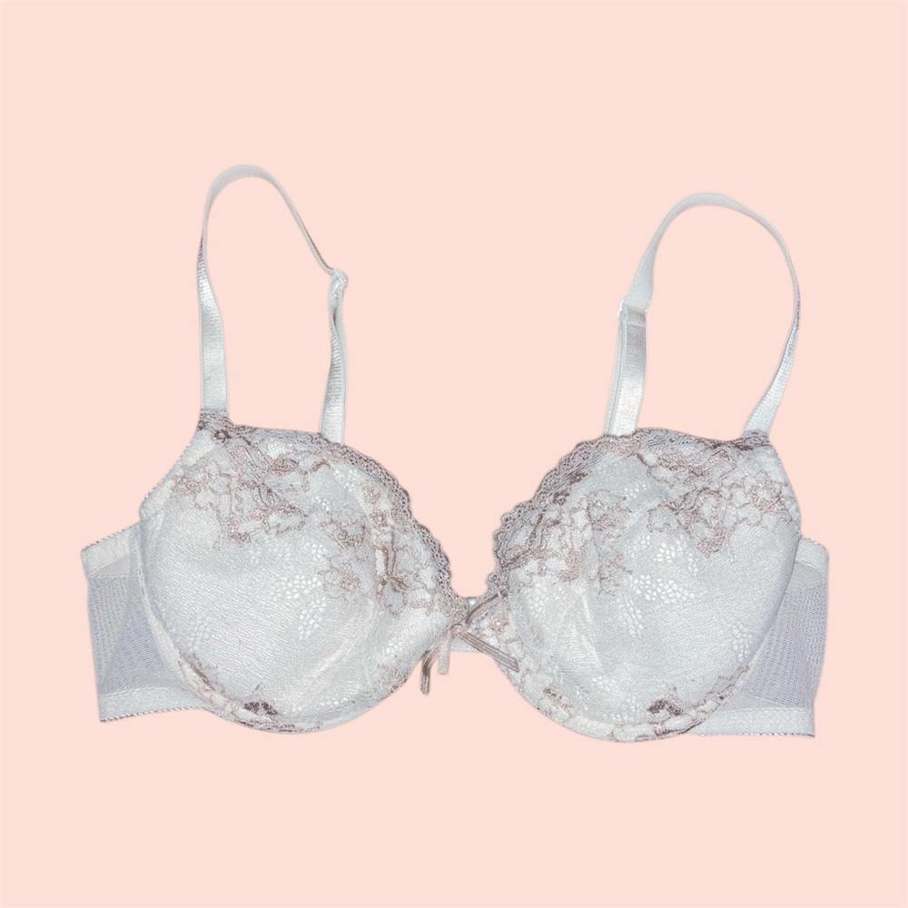White Lace Bra